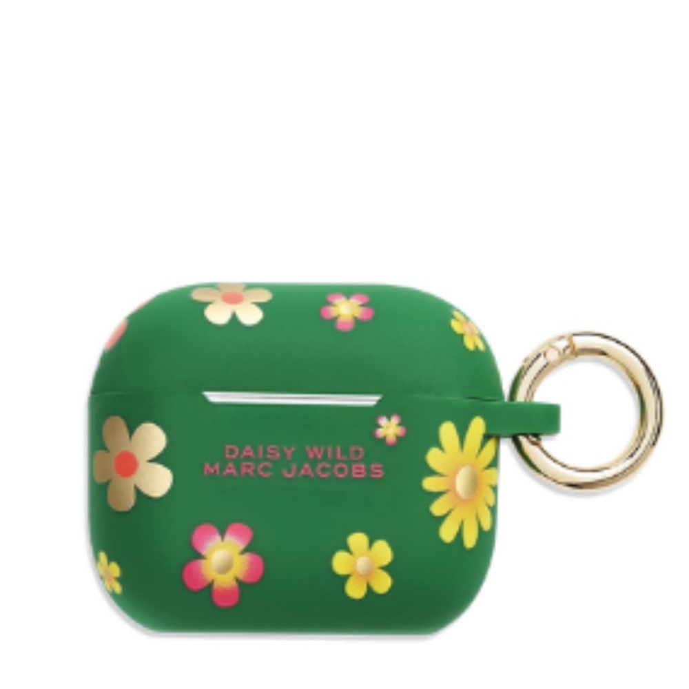 Marc Jacobs Green Daisy Floral AirPods Case gen 3